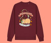 Niet Nu Laura - Burgundy &#039;Minder Kas opfretten&#039; Unisex Sweater